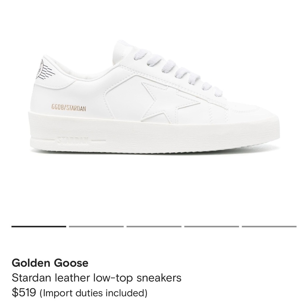 GOLDEN GOOSE Stardan low top sneakers 37